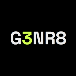 G3NR8 logo